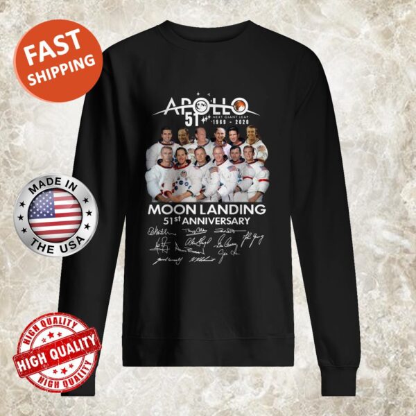 Apollo 51 1969-2020 Moon Landing 51st anniversary sweater