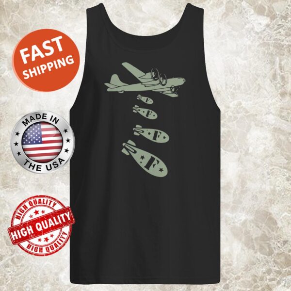 Bomber Dropping Bombs Tank top
