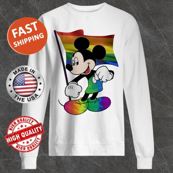 Mickey mouse LGBT flag Sweater