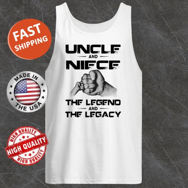 Uncle And Niece The Legend And The Legacy Tank top