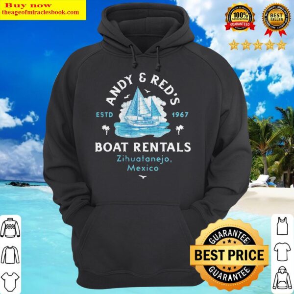 Andy and Red’s est 1967 Boat Rentals Zihuatanejo Mexico Hoodie