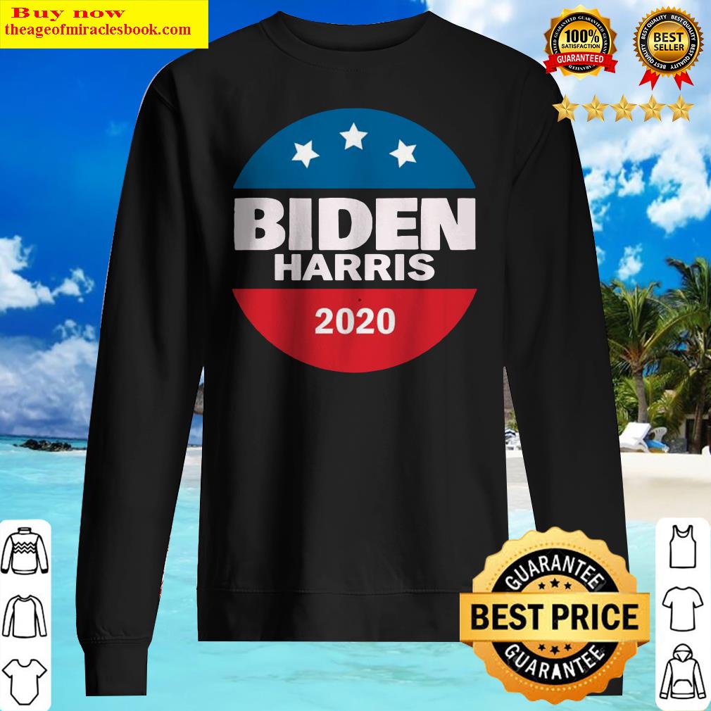 Biden Harris 2020 Fitted Round-Neck Sweater