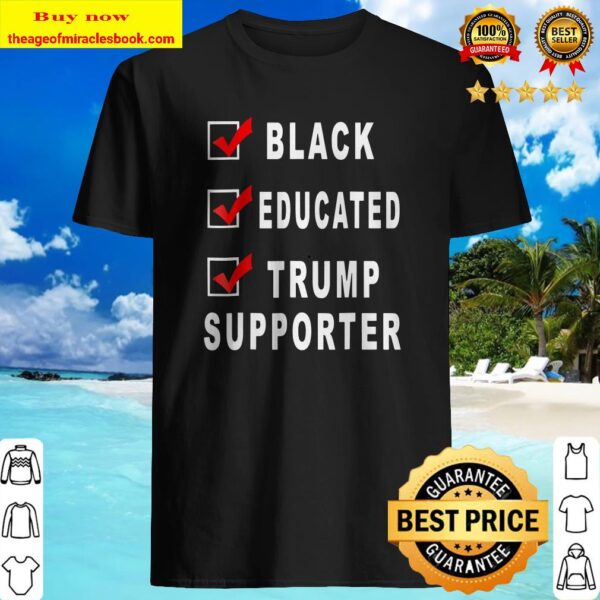 Blacks Trump Supporter Shirt