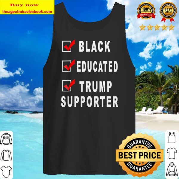 Blacks Trump Supporter Tank top