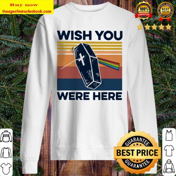 Coffin wish you were here vintage Sweater