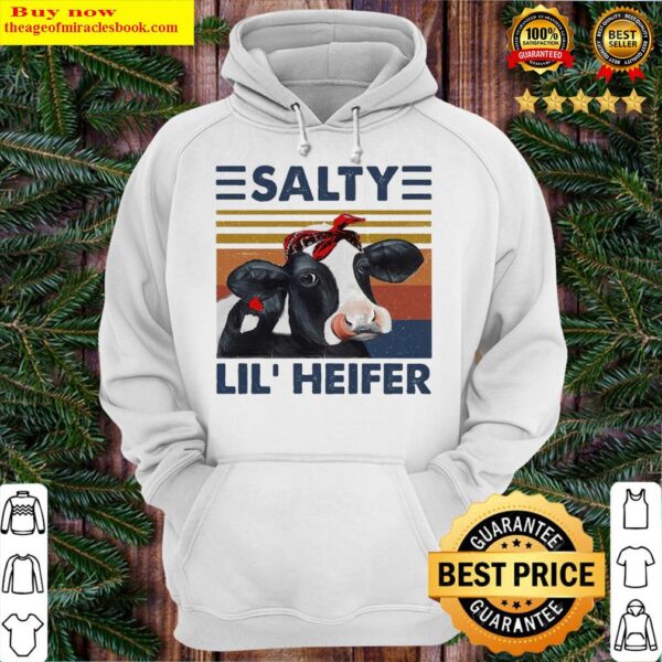 Dairy cows Salty Lil’ Heifer vintage Hoodie