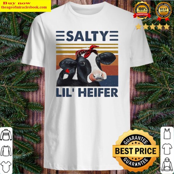 Dairy cows Salty Lil’ Heifer vintage Shirt