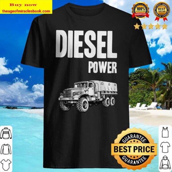 Diesel Power Soviet Kraz 255 6×6 Truck Shirt