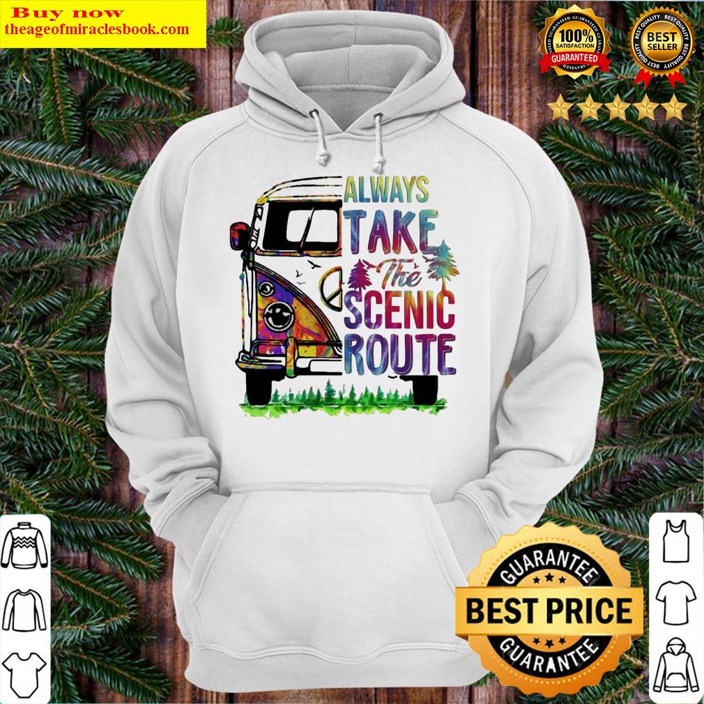 Driver always take the scenic route pride Hoodie