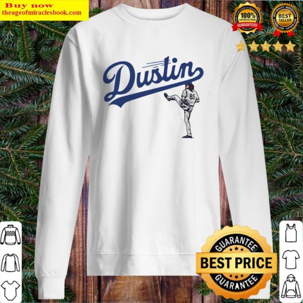 Dustin may los angeles dodgers baseball Sweater