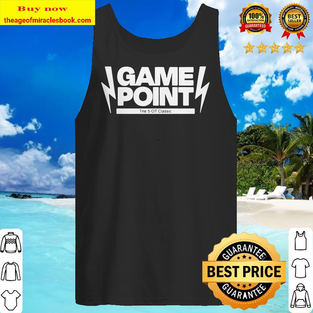 Game Point The 5OT 2020 Tank top