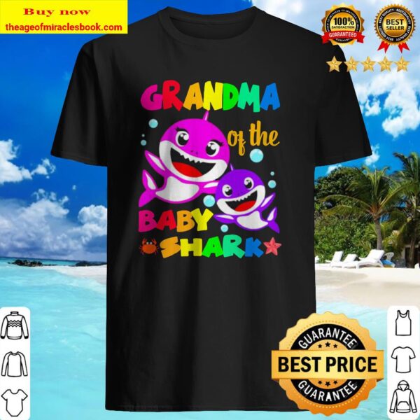 Grandma of the baby shark LGBT Shirt