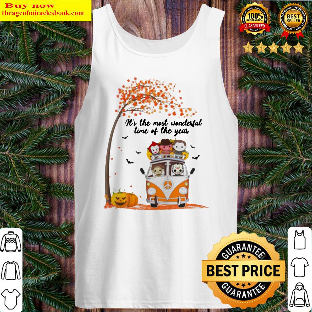 Horror characters chibi it’s the most wonderful time of the year Tank Top