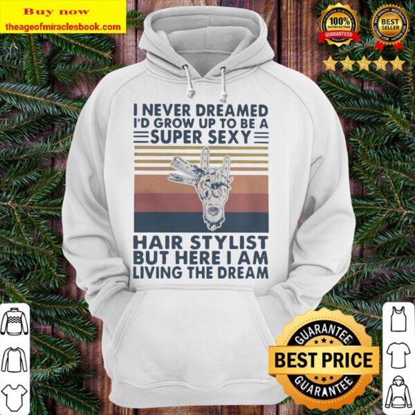 I never dreamed id grow up to be a super sexy hair stylist Hoodie