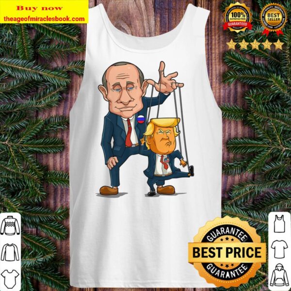 Impeach Puppet Trump And Putin Puppet Master Anti Trump Premium Tank top