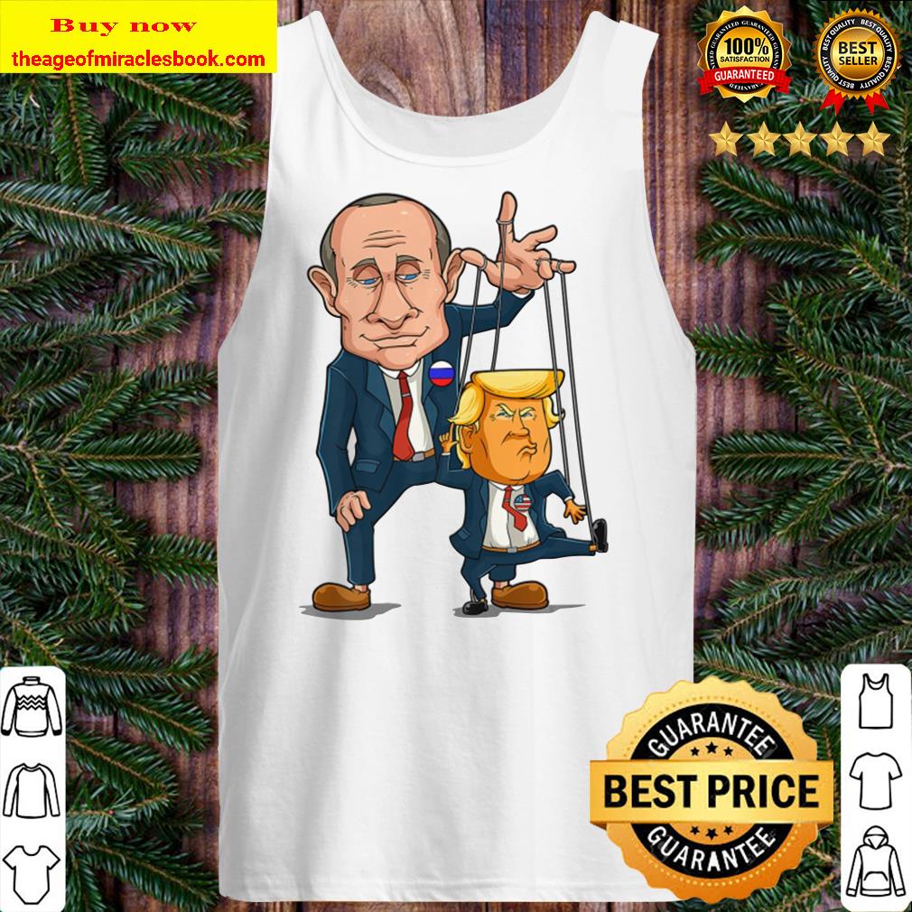 Impeach Puppet Trump And Putin Puppet Master Anti Trump Premium Tank top