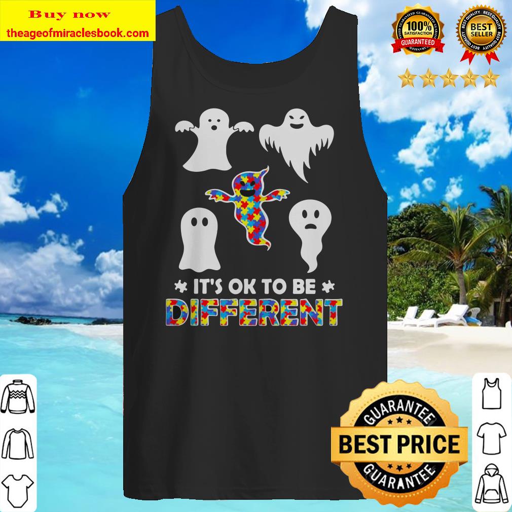 Its OK To Be Different Ghost Halloween Tank top