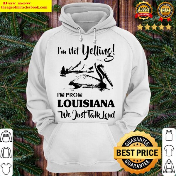 I’m not yelling i’m from louisiana we just talk loud Hoodie