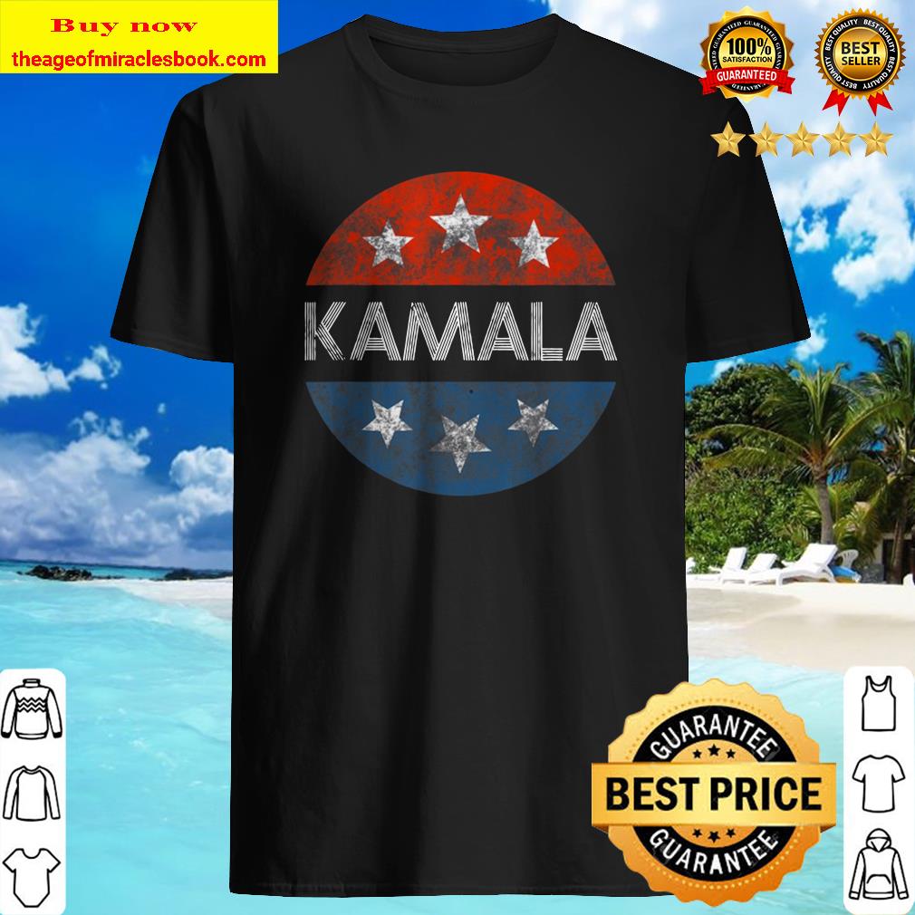 Kamala Harris 2020 Red White And Blue Vintage Button shirt