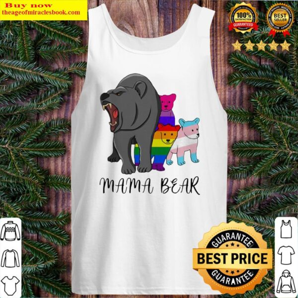 Mama bear LGBT Tank Top