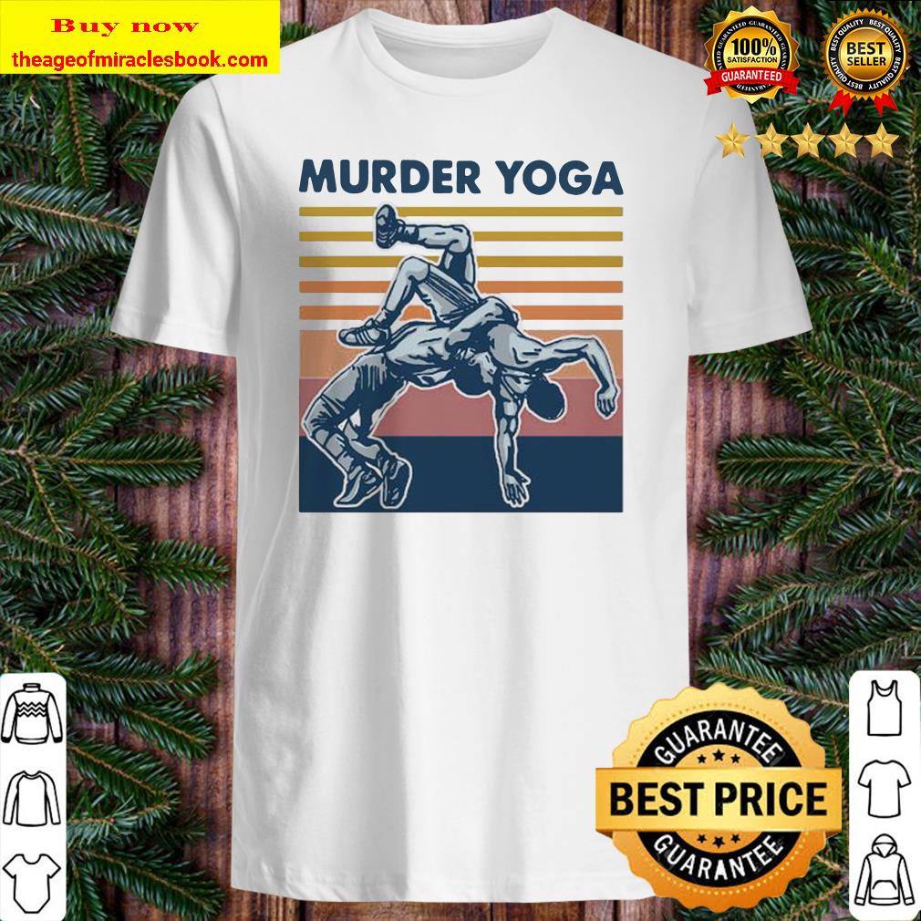 Murder Yoga Vintage Retro Shirt, sweater