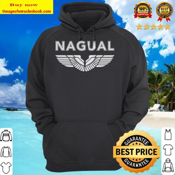 Nagual Or Nahual With Eagle Wings Toltec Power Premium Hoodie