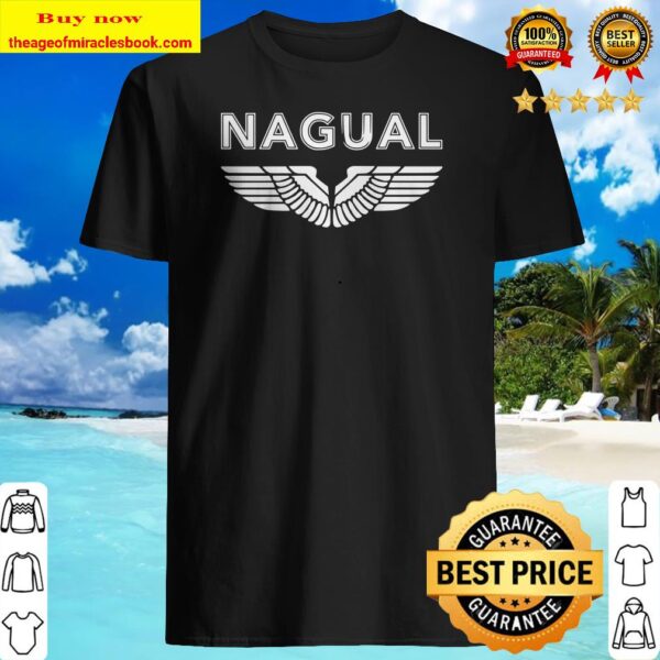 Nagual Or Nahual With Eagle Wings Toltec Power Premium Shirt