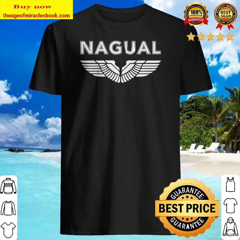 Nagual Or Nahual With Eagle Wings Toltec Power Premium T-Shirt