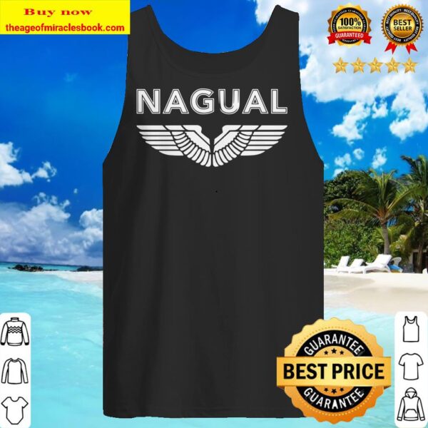 Nagual Or Nahual With Eagle Wings Toltec Power Premium Tank top