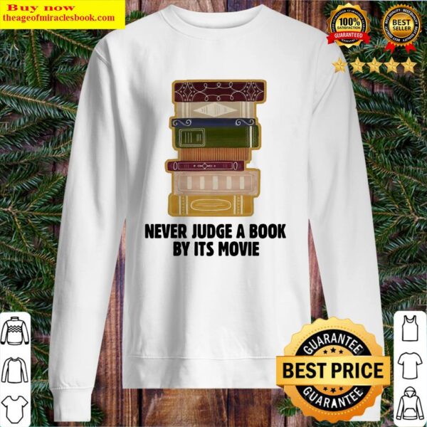 Never Judge A BookBy It’s Movie Sweater