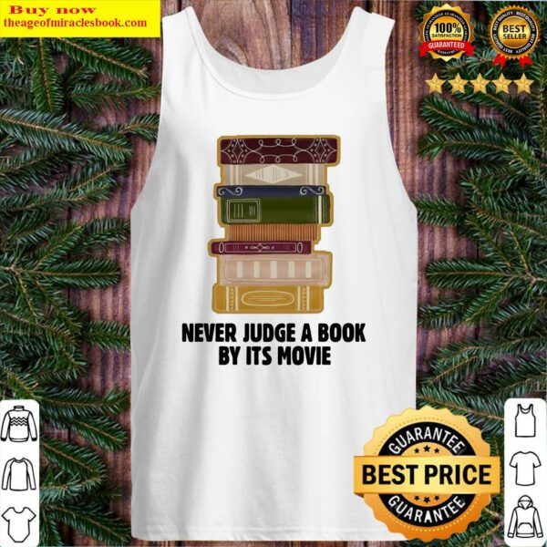 Never Judge A BookBy It’s Movie Tank Top