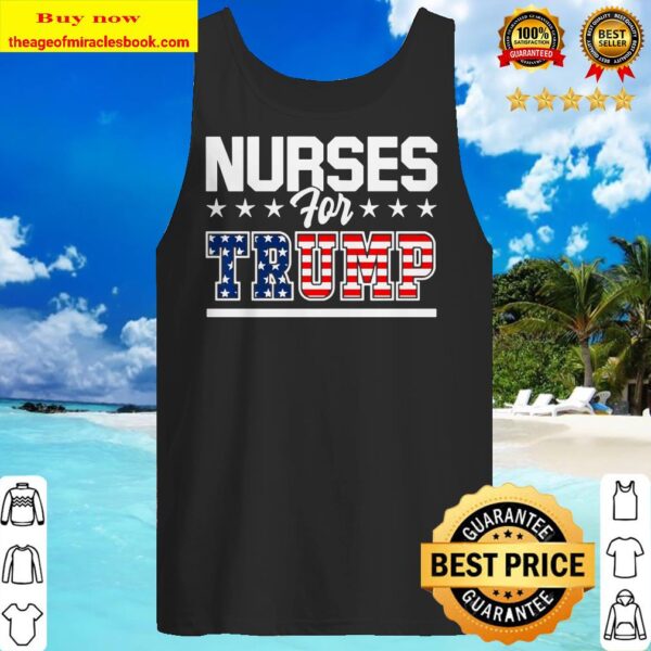 Nurses For Trump America President 2020 Duty Scrubs Premium Tank top