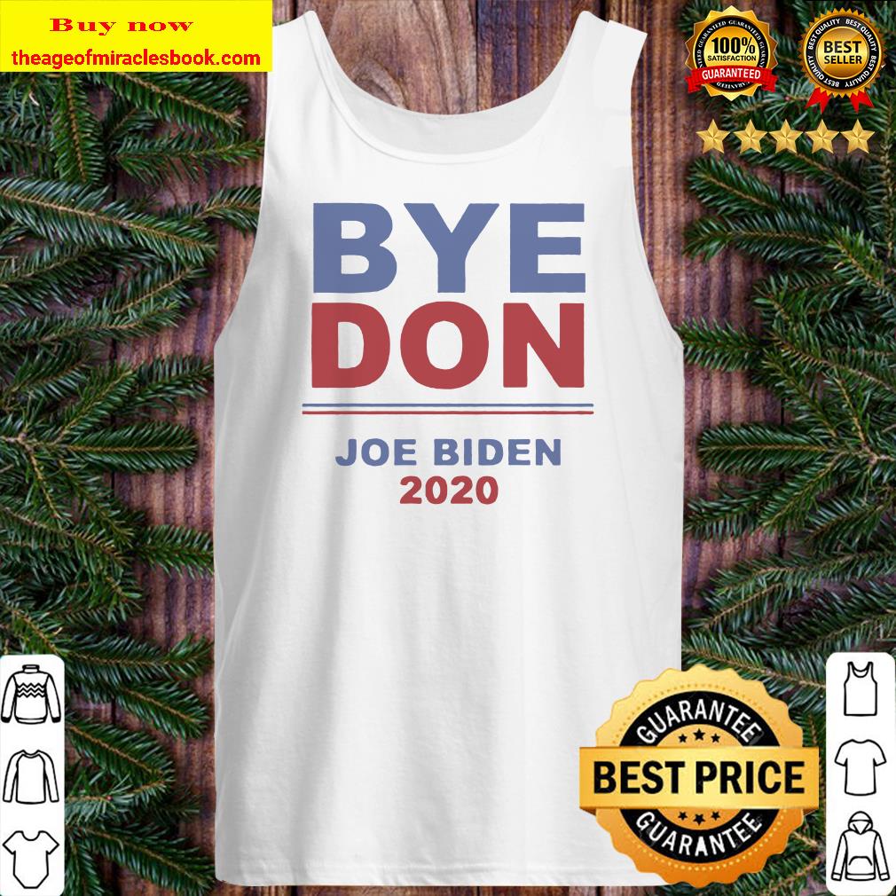 Official Byedon Joe Biden 2020 Tank top