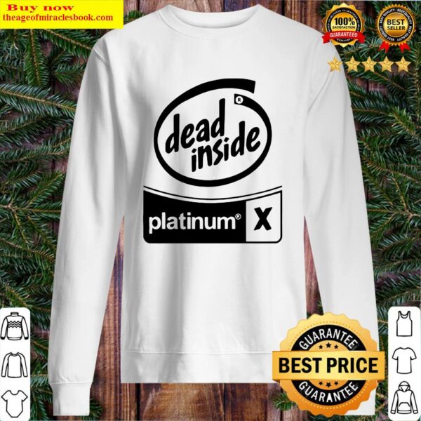 Official Dead Inside Platinum X Sweater