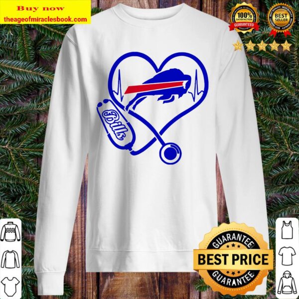 Official Nurse Heart Buffalo Bills Sweater