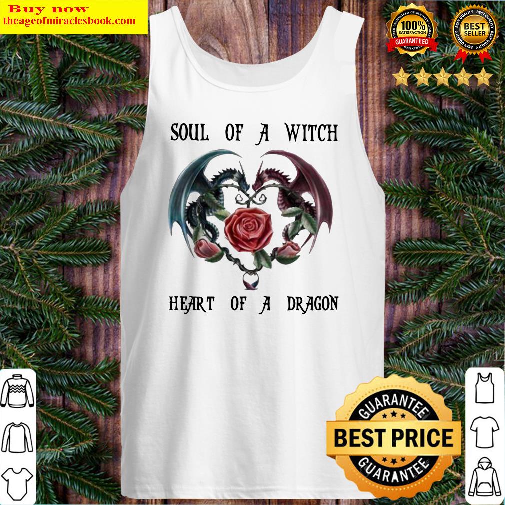 Official Soul of a witch heart of a dragon Tank Top