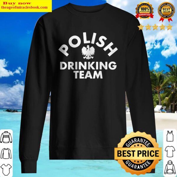 Official polish drinking team Sweater