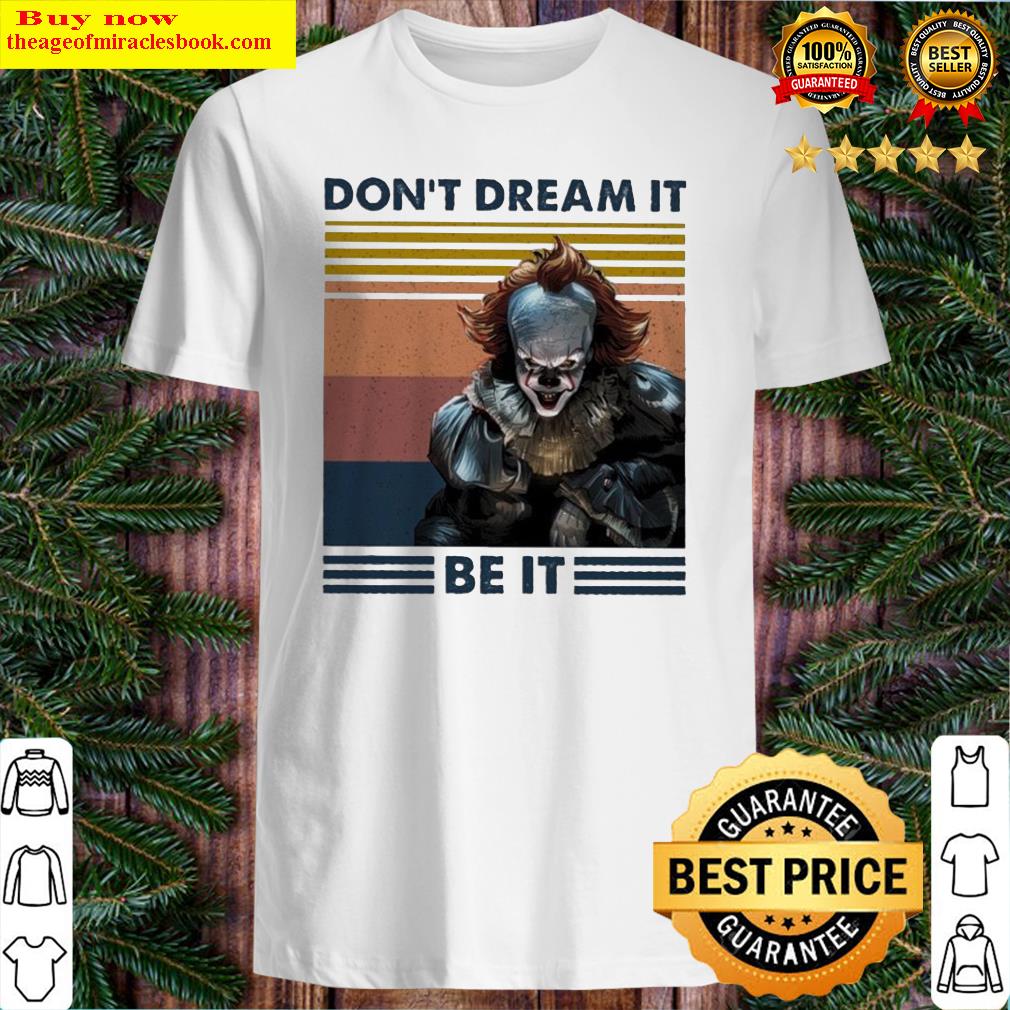 Pennywise It DOn’t Dream it be it vintage shirt