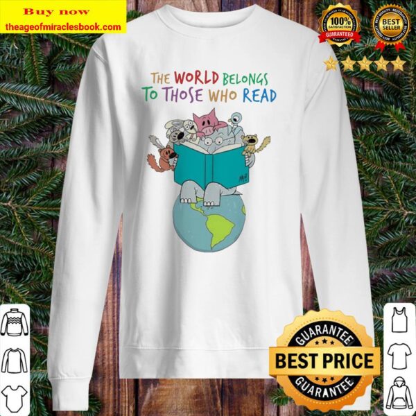 Piggie and Elephant and friend the world belongs to those who read Sweater