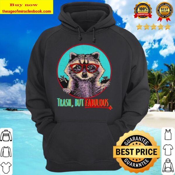Raccoon trash but fabulous vintage hoodie