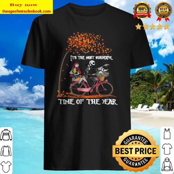 Sally and Jack Skellington it’s the most wonderful time of the year Shirt
