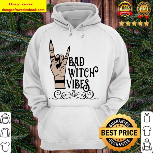 Sign language bad witch vibes Hoodie