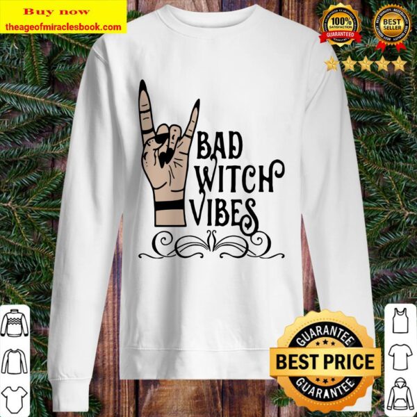 Sign language bad witch vibes Sweater