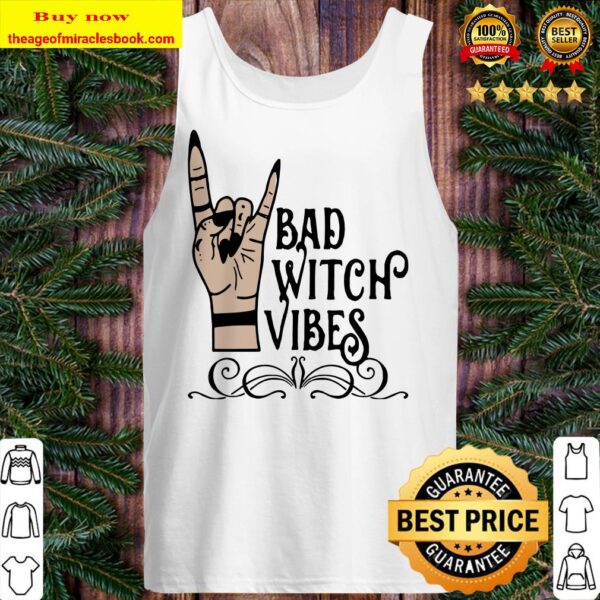 Sign language bad witch vibes Tank top