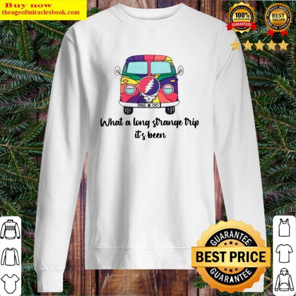 Skull Bus What A Long Strange Trip It’s Been Sweater