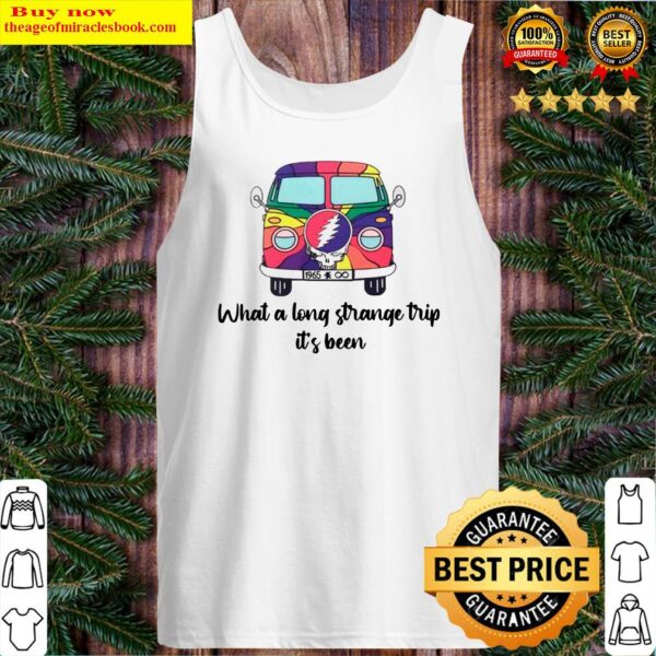 Skull Bus What A Long Strange Trip It’s Been Tank Top