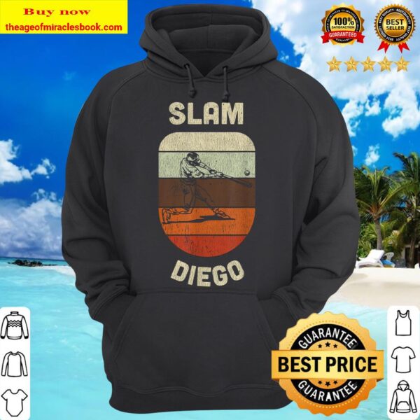 Slam Diego Shirt San Diego Souvenirs and Gift Baseball Fans Hoodie