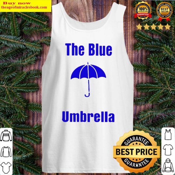 The blue umbrella Tank Top