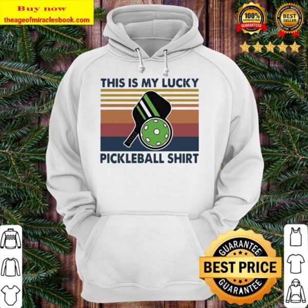 This is my lucky pickleball vintage retro Hoodie