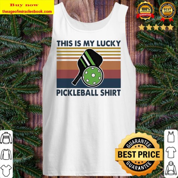 This is my lucky pickleball vintage retro Tank top